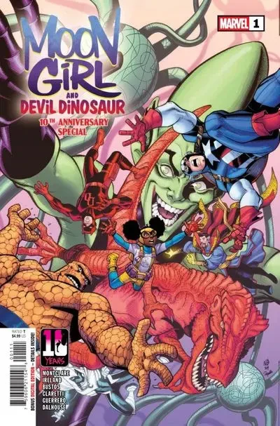 دانلود کمیک Moon Girl and Devil Dinosaur 10th Anniversary Special #1 (2025)
