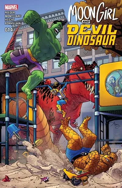 دانلود کمیک Moon Girl and Devil Dinosaur #14 (2016)
