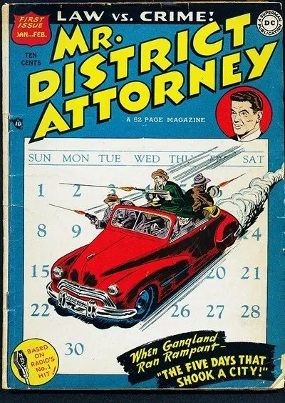 دانلود کمیک Mr. District Attorney #1 – 67 (1948-1958)