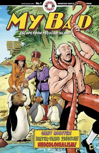 دانلود کمیک My Bad – Escape from Peculiar Island #1 (2024)