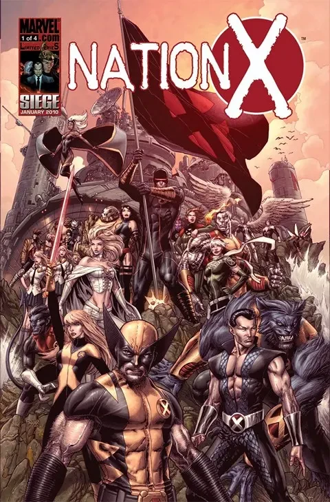 دانلود کمیک Nation X #1 – 4 (2010)