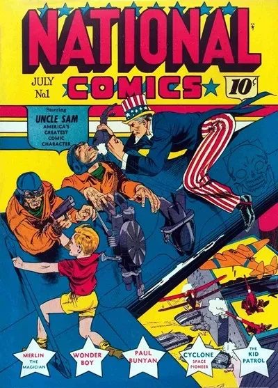 دانلود کمیک National Comics #1 – 75 (1940-1949)