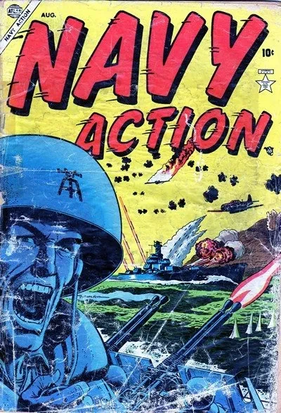 دانلود کمیک Navy Action #1 – 15 (1955-1956)