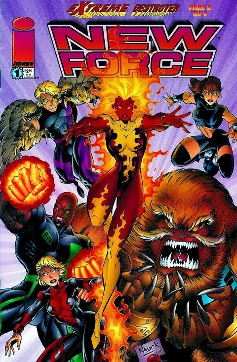 دانلود کمیک New Force #1 – 4 (1996)