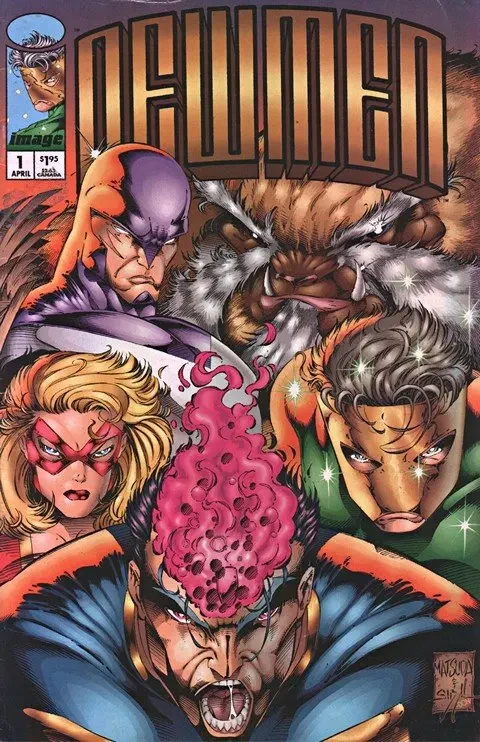 دانلود کمیک New Men #1 – 21 + The Adventures of the New Men #22 – 23 (1994-1996)