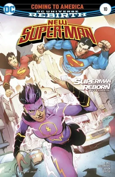دانلود کمیک New Super-Man #10 (2017)
