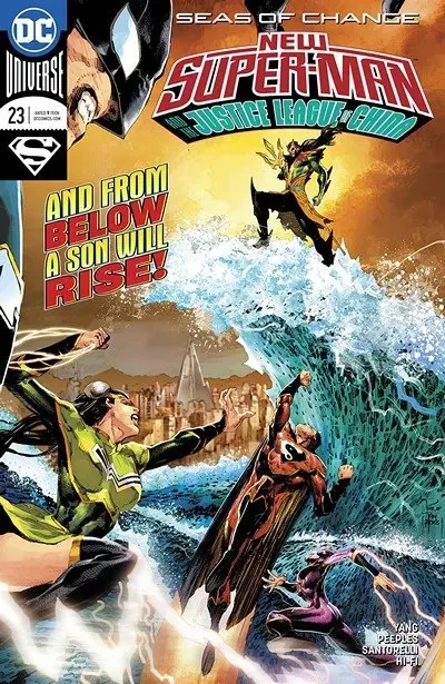دانلود کمیک New Super-Man And The Justice League Of China #23 (2018)