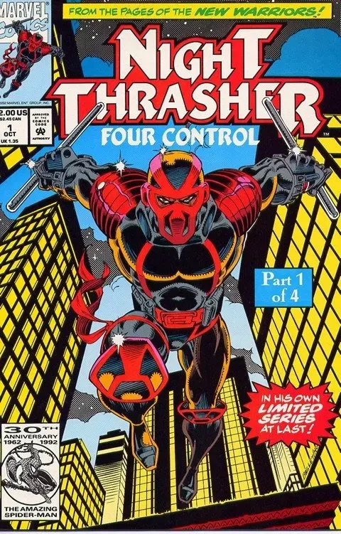 دانلود کمیک Night Thrasher – Four Control #1 – 4 (1992)