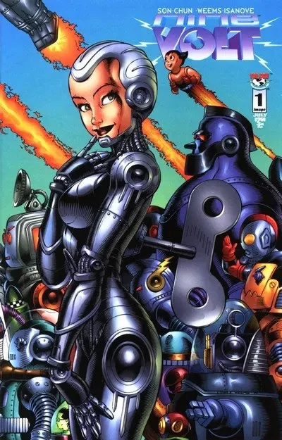 دانلود کمیک Nine Volt #1 – 4 (1997)