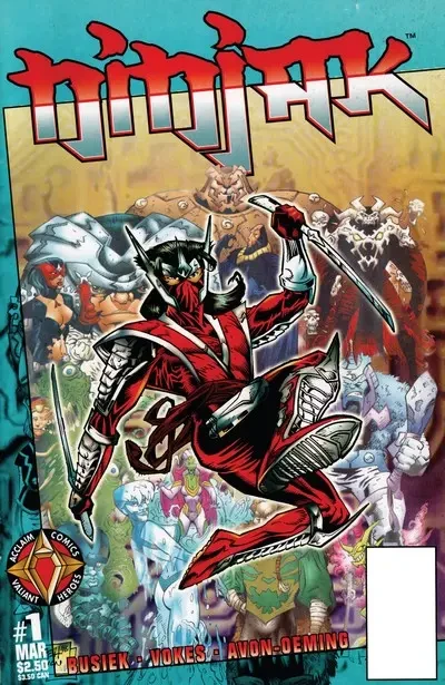 دانلود کمیک Ninjak Vol. 2 #1 – 12 (1997-1998)