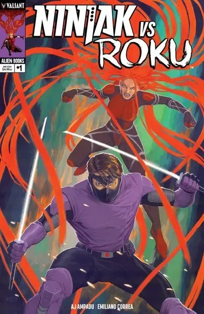 دانلود کمیک Ninjak vs. Roku #1 (2024)
