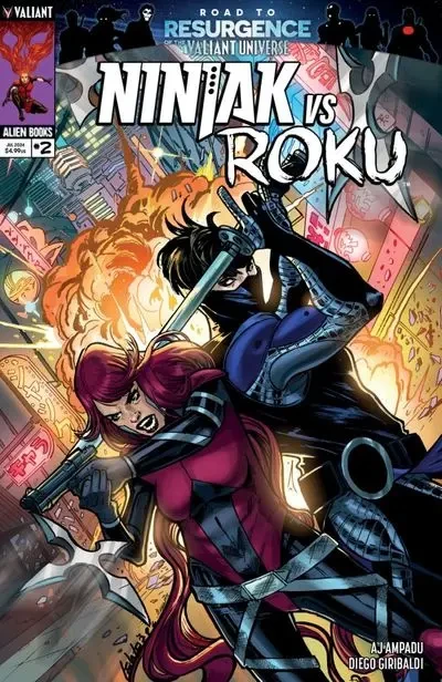 دانلود کمیک Ninjak vs. Roku #2 (2024)