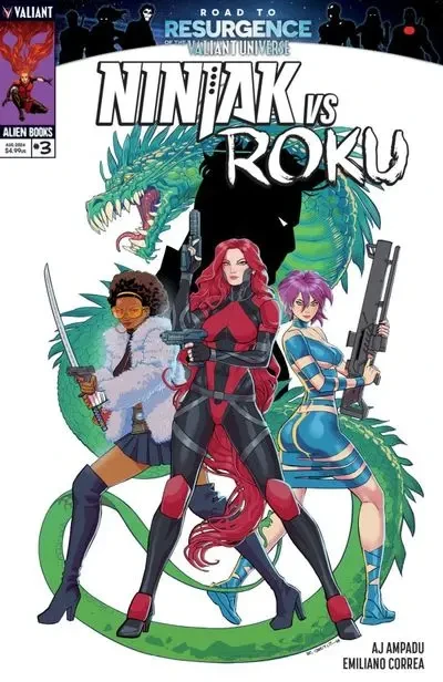 دانلود کمیک Ninjak vs. Roku #3 (2024)