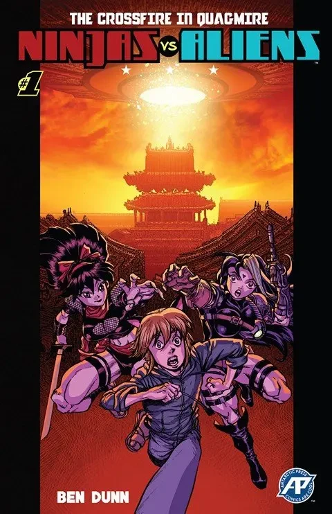 دانلود کمیک Ninjas Vs. Aliens #1 (2016)