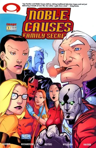 دانلود کمیک Noble Causes – Family Secrets #1 – 4 (2002)