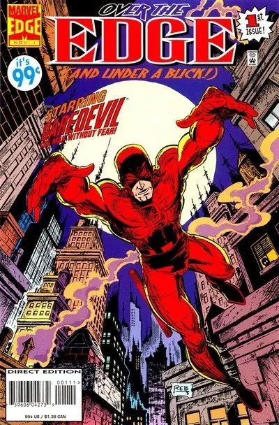 دانلود کمیک Over the Edge #1 – 10 (1995-1996)