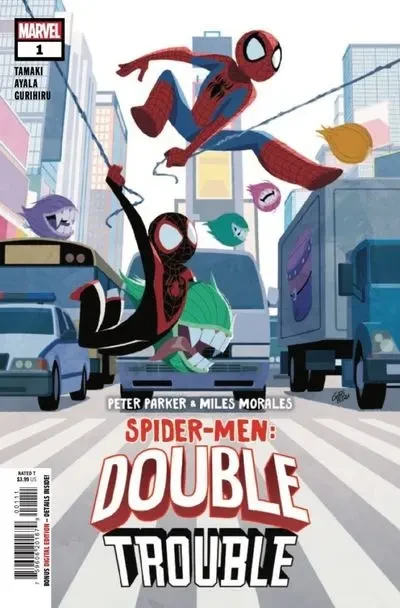 دانلود کمیک Peter Parker and Miles Morales – Spider-Men – Double Trouble #1 (2022)