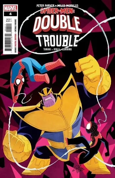 دانلود کمیک Peter Parker and Miles Morales – Spider-Men – Double Trouble #4 (2023)
