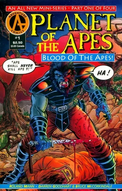 دانلود کمیک Planet of the Apes – Blood of the Apes #1 – 4 (1991-1992)