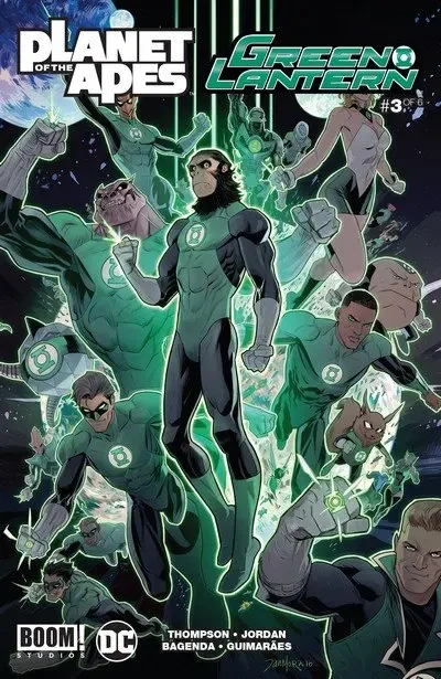 دانلود کمیک Planet of the Apes – Green Lantern #3 (2017)