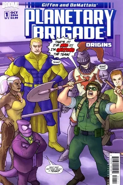دانلود کمیک Planetary Brigade – Origins #1 – 3 (2007)