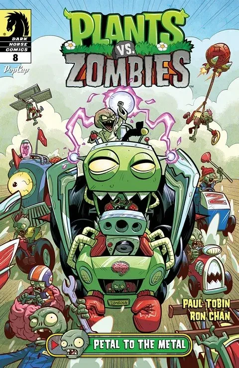 دانلود کمیک Plants vs. Zombies #8 – Petal to the Metal #2 (2016)