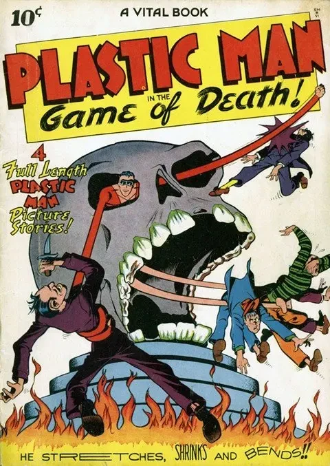 دانلود کمیک Plastic Man Vol. 1 – 2 (Collection) (1943-1967)