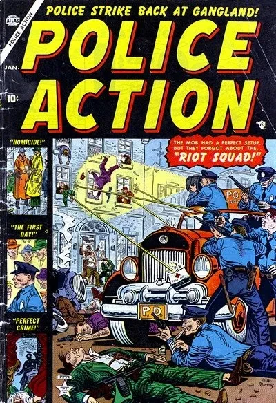 دانلود کمیک Police Action #1 – 7 (1953-1955)