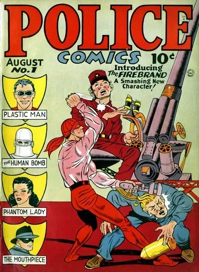 دانلود کمیک Police Comics #1 – 127 (1941-1953)
