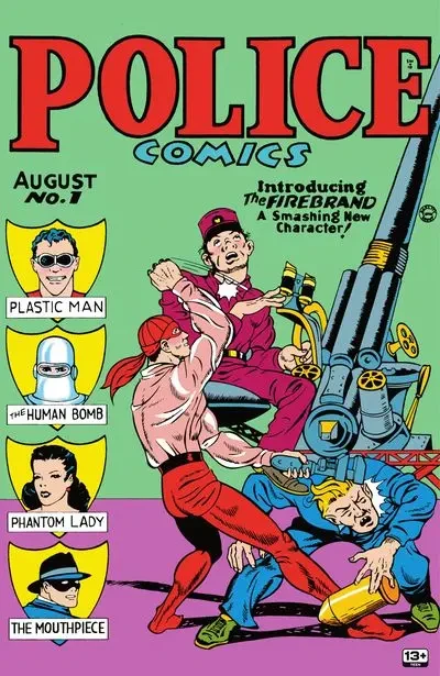 دانلود کمیک Police Comics #1 (1941, 2024) (Facsimile Edition)