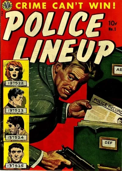 دانلود کمیک Police Line-Up #1 – 4 (1951)