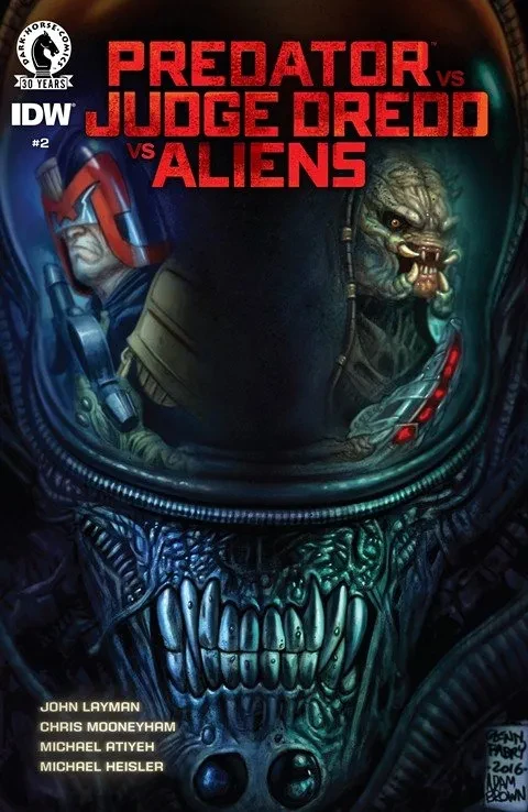 دانلود کمیک Predator vs. Judge Dredd vs. Aliens #2 (2016)