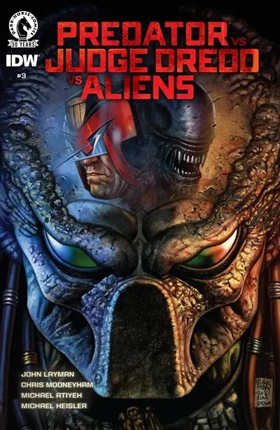 دانلود کمیک Predator vs. Judge Dredd vs. Aliens #3 (2016)