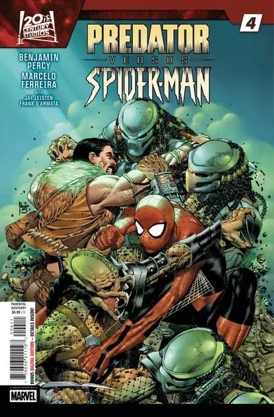دانلود کمیک Predator vs. Spider-Man #4 (2025)