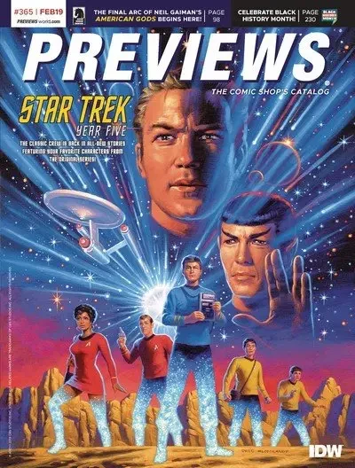 دانلود کمیک Previews #365 (Feb 2019 for Apr 2019)
