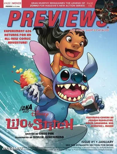 دانلود کمیک Previews #424 (Jan for March 2024)