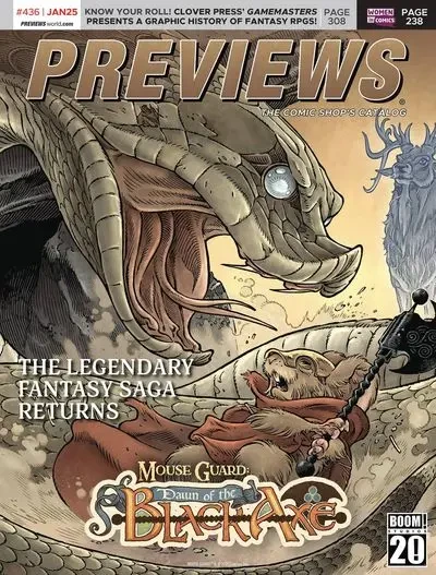 دانلود کمیک Previews #436 (Jan for March 2025)