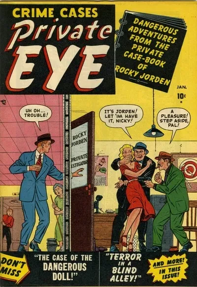 دانلود کمیک Private Eye #1 – 8 (1951-1952)