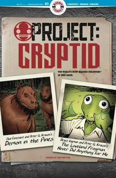 دانلود کمیک Project – Cryptid #3 (2023)