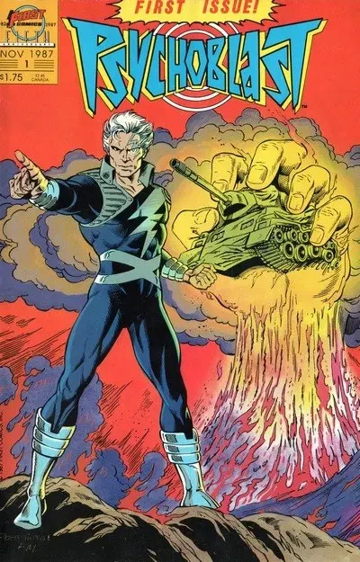 دانلود کمیک Psychoblast #1 – 9 (1987-1988)