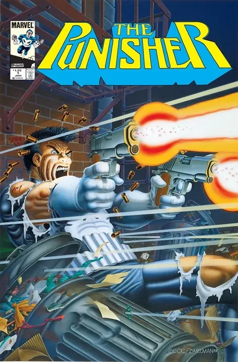 دانلود کمیک Punisher Vol. 1 Mini-Series #1 – 5 (1986)
