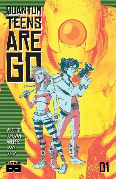دانلود کمیک Quantum Teens Are Go #1 – 4 (2017)