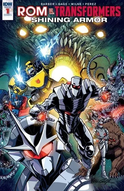 دانلود کمیک ROM vs Transformers – Shining Armor #1 (2017)