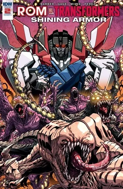 دانلود کمیک ROM vs Transformers – Shining Armor #2 (2017)