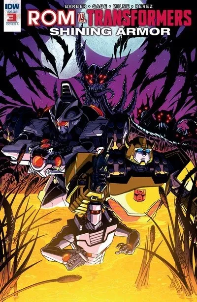 دانلود کمیک ROM vs Transformers – Shining Armor #3 (2017)