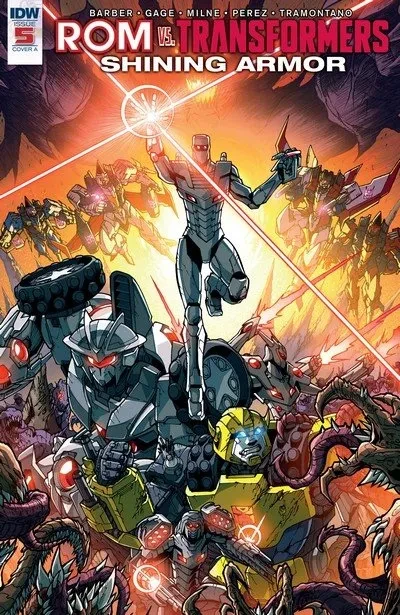 دانلود کمیک ROM vs Transformers – Shining Armor #5 (2017)