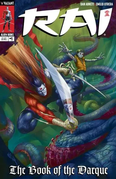 دانلود کمیک Rai – The Book of the Darque #1 (2024)