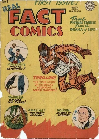دانلود کمیک Real Fact Comics #1 – 21 (1946-1949)