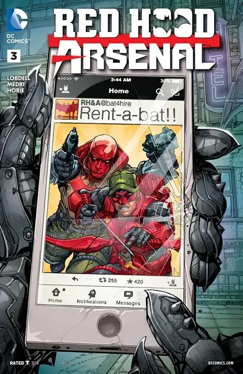 دانلود کمیک Red Hood-Arsenal #3 (2015)