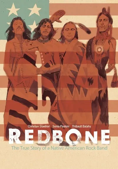 دانلود کمیک Redbone – The True Story of a Native American Rock Band (2020)
